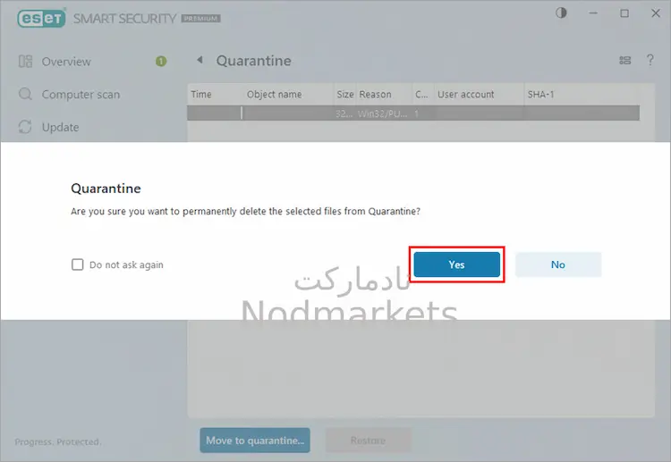 آموزش اسکن کامپیوتر با Eset